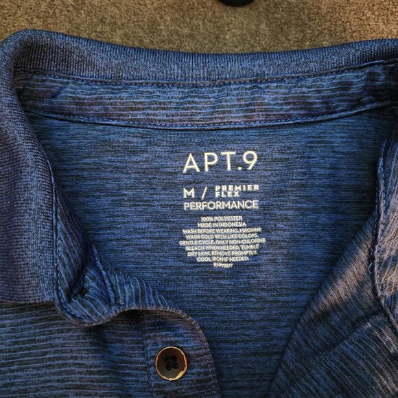 Good fellow white T shirt with Apt. 9 cutoff navy polo - Picture 4 of 4